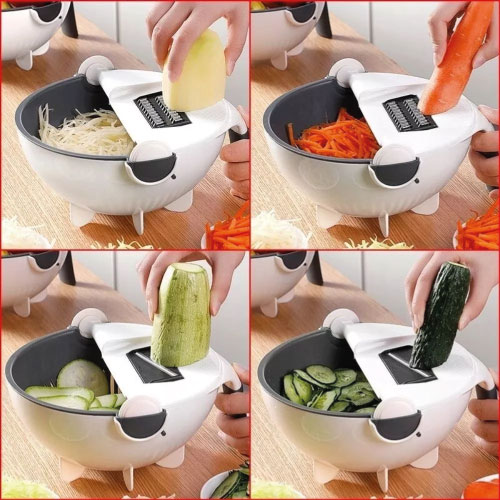 Ensaladera Rallador 7 en 1 Multifuncional - Imagen 3