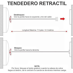 Retráctil tendedero 2 - Imagen 8