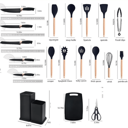 Set de Utensilios de Cocina Premium - Imagen 2
